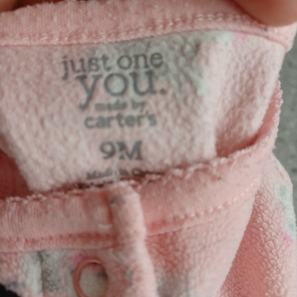 Bundle Fleece Footie Pajamas Baby Girls 6-9 Months Sleep Sack - Picture 6 of 11